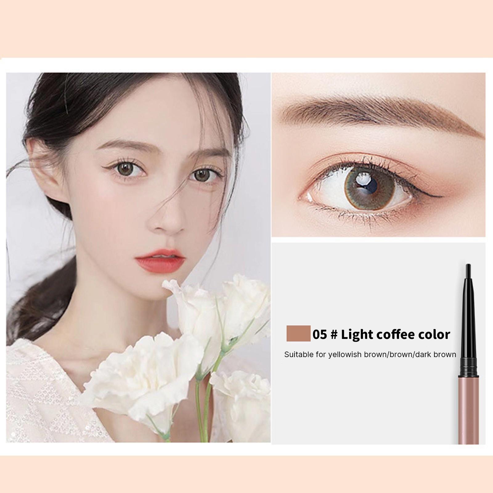 

Женский карандаш для бровей, водостойкий и устойчивый к поту, стойкий цвет без макияжа One Size