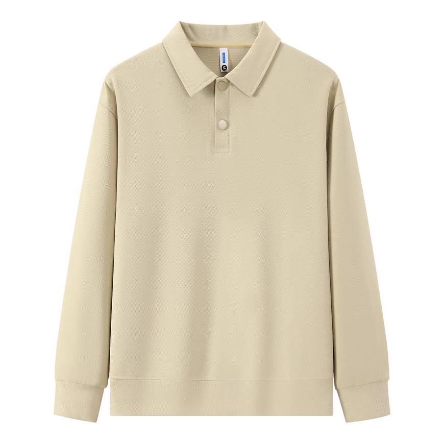 Business Casual Outdoor POLO-Pullover Herbst Einfarbig Revers Langarm Hoodie Paar-Outfit Herren und Damen Modisches Hoodie Boutique Top