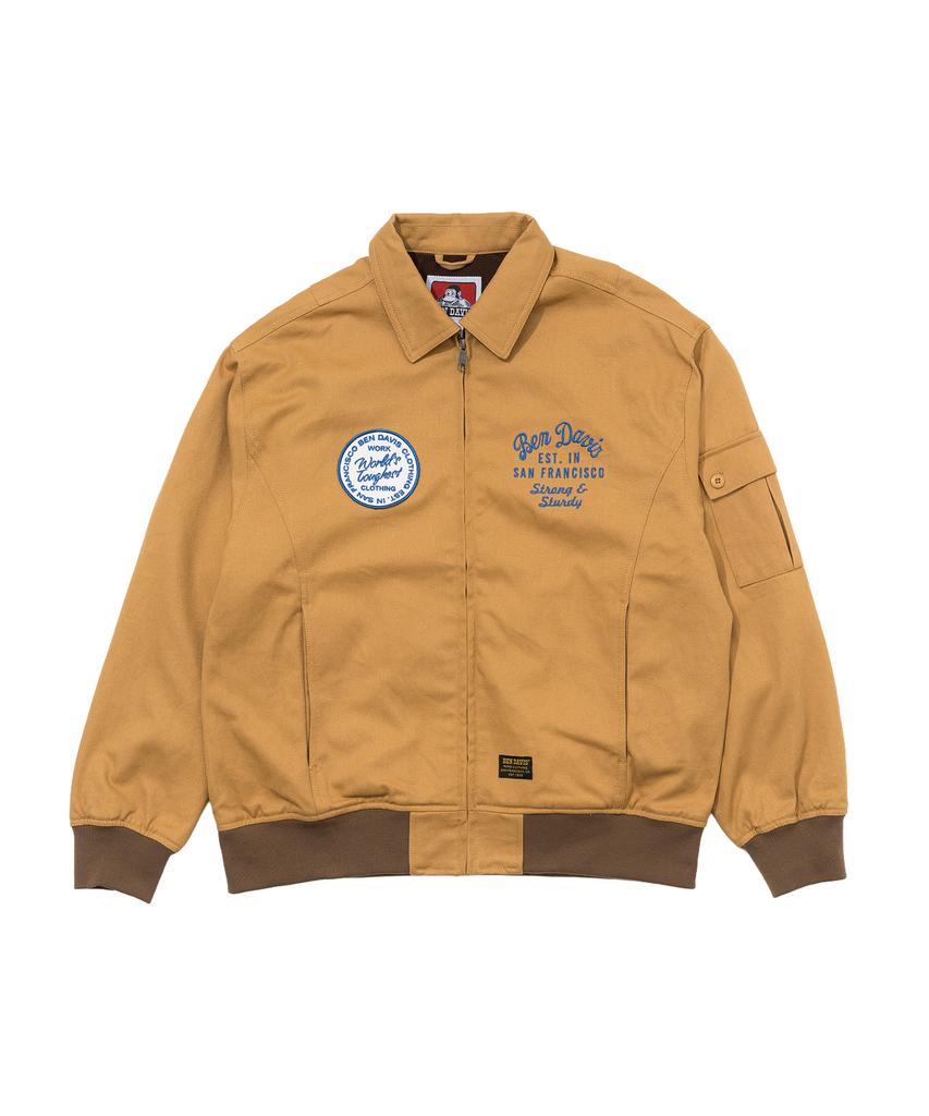 Ben Davis Cotton Duck Souvenir Jacket Beige