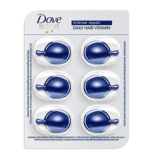 DOVE Nutritive Solutions Intense Repair Daily Hair Vitamin Capsules 6 ML (Thailand)
