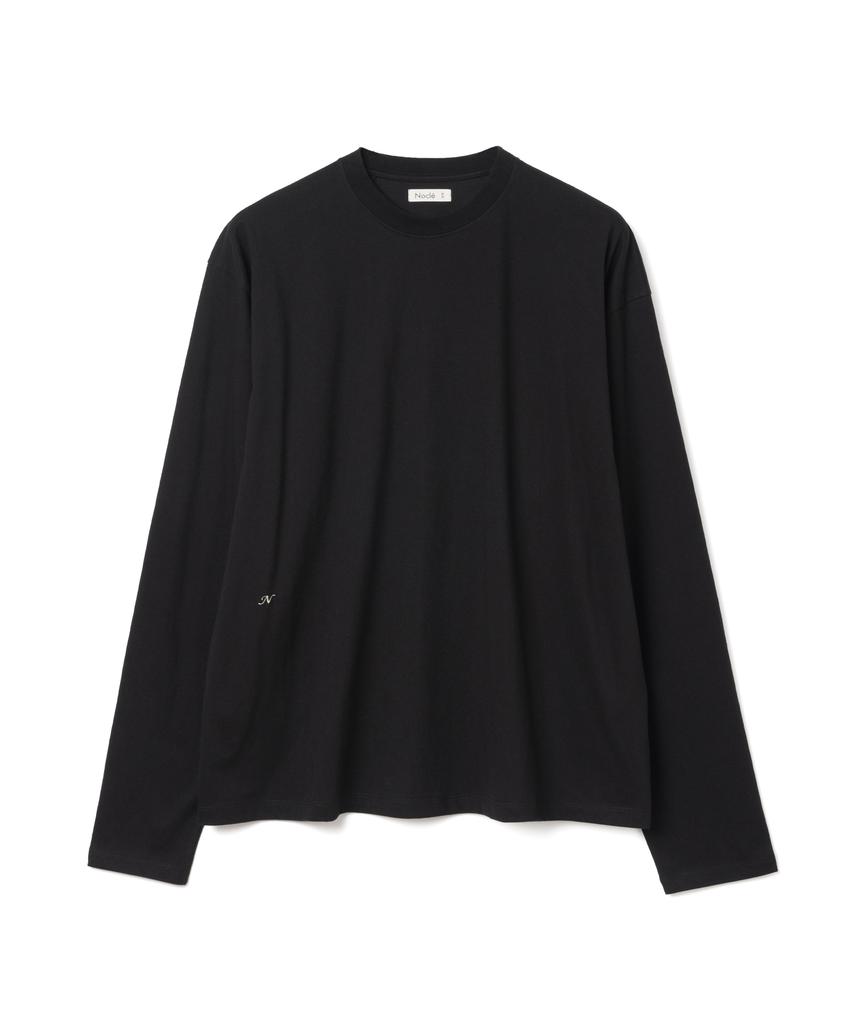 NOCLE Unbalance Long Sleeve Tee Black