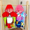 Adorable Cartoon Baby Bath Poncho - Soft, Skin-Friendly, Non-Shedding, Quick-Dry, Absorbent Towel