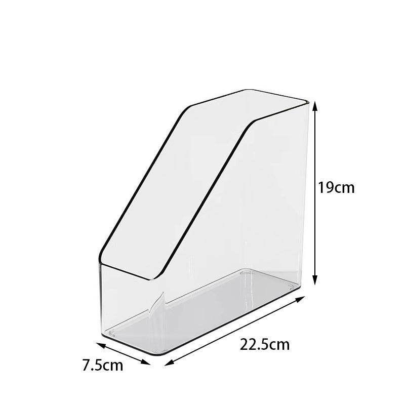 Acrylic Desktop File Organizer & Book Stand