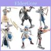 Beautifully Crafted Pvc Model Of Griffin Knight And Dragon Knight With Weapons For Display