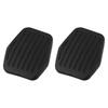 Car Brake Brake Clutch Cover Replacement 2pcs Black Rubber