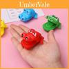 Childrens Cartoon Crocodile Rattle Car With Inertial Pullback Mechanism For Developmental Play