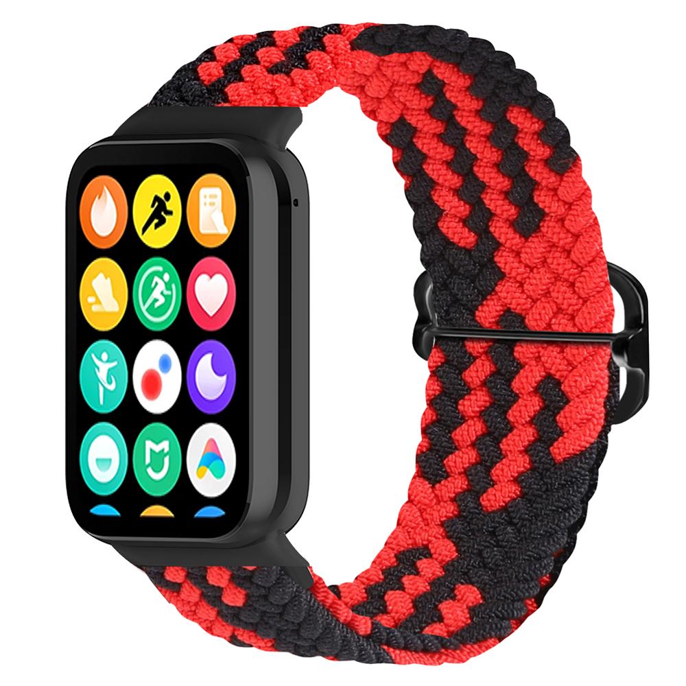 For Xiaomi Redmi Watch 4 Braided Band Adjustable Replacement Nylon Watch Strap