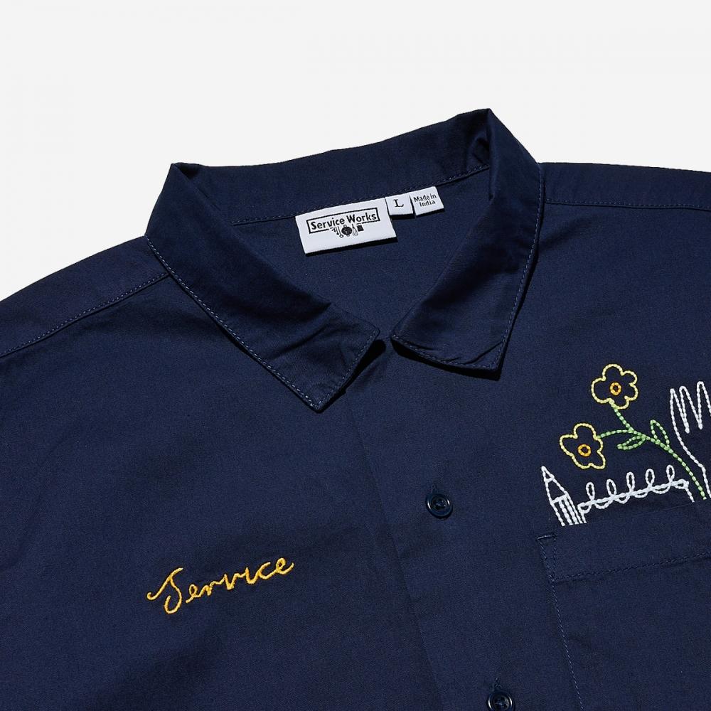 Service WorkS Lt Twill NeceSSitieS S S Shirt Sw016 Nvy