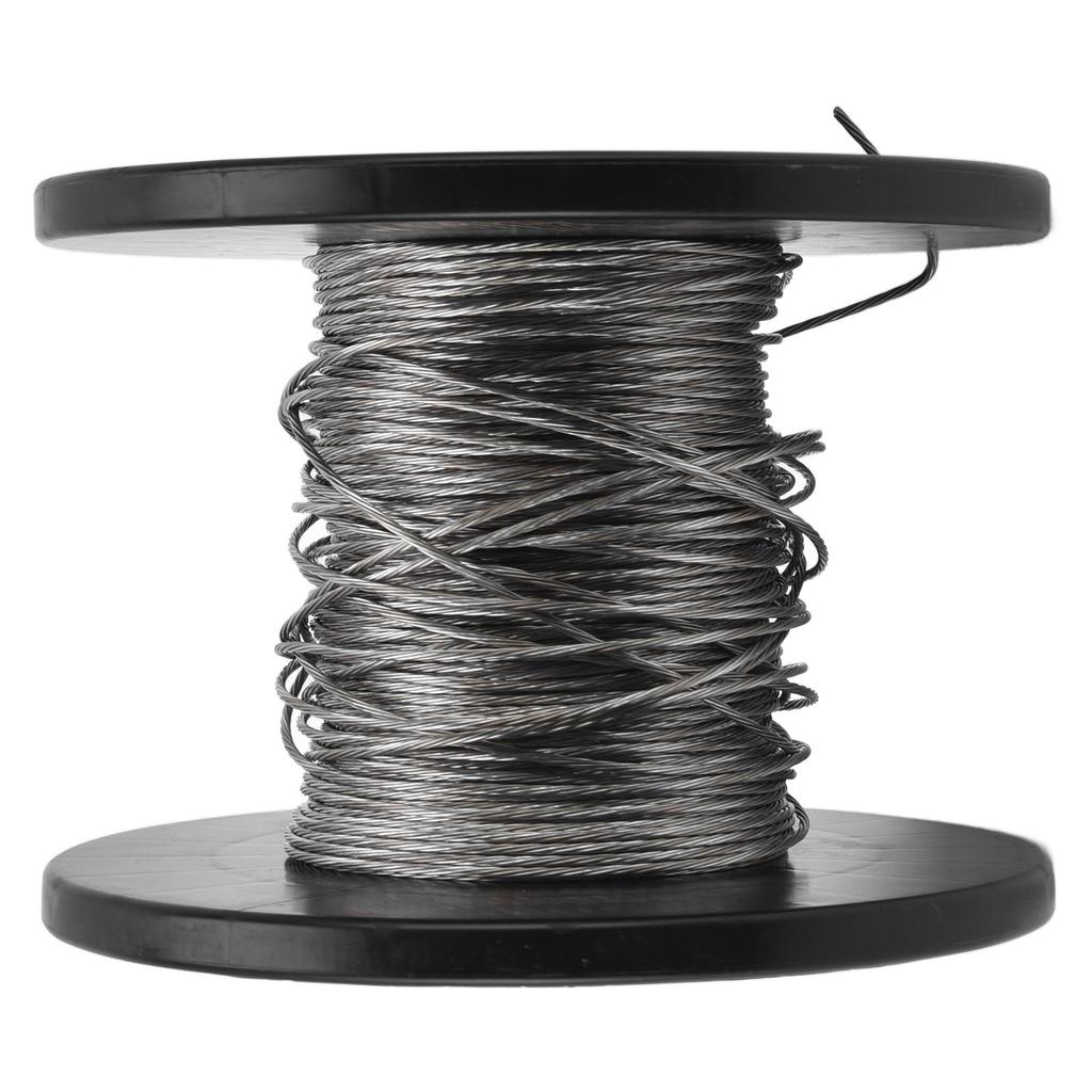 100m Filo Elettrificato Recinzione Elettronica Impulso Alta Tensione Recinzione Elettronica Fune in Lega di Alluminio Magnesio