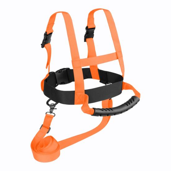 Children Ski Training Harness with Easy Lift Handle Heavy Duty Teach Kids Speed Control Beginner Snowboarding Skiing Auxiliary Trainer Traction Safety