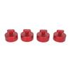 4PCS   Pad Billet Aluminum Lift Point   Adapter Pucks   Pad Stand for C7  51  06 C6‑ 06