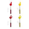 Mini Baston Retractabil pentru Indicat cu Mâna Pointer pentru Predare Pointere pentru Degete Pointer pentru Sală de Clasă Telescopic Pointer pentru Profesori