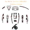 For Buick lacrosse 2009-2012 Interior Central Control Panel Door Handle Carbon Fiber Stickers Decals Car styling Accessorie