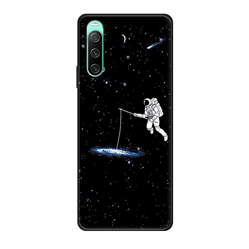 For Sony Xperia 10 IV Cases Soft TPU Silicone Cat Animal Phone Covers For Sony Xperia 1 IV Back Cases Funda for Xperia10IV 6.0''