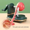 Hand Crank Rotating Peeler Slicers For Kitchens Multifunctional Fruit and Vegetable Peeling Machine with Suction Base