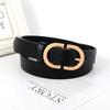 Belt Vintage Leather Women Versatile Decorative Waistband Casual Strap Jeans