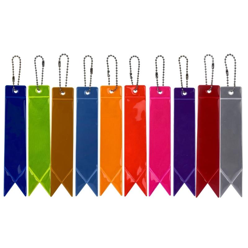 Safe Reflector Pendants Lightweight Portable Reflector with Chains for Children