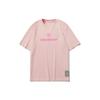 Li Ning CF T Shirts Men's Light Water Pink Crew Neck Moderate Other AHSR447-7