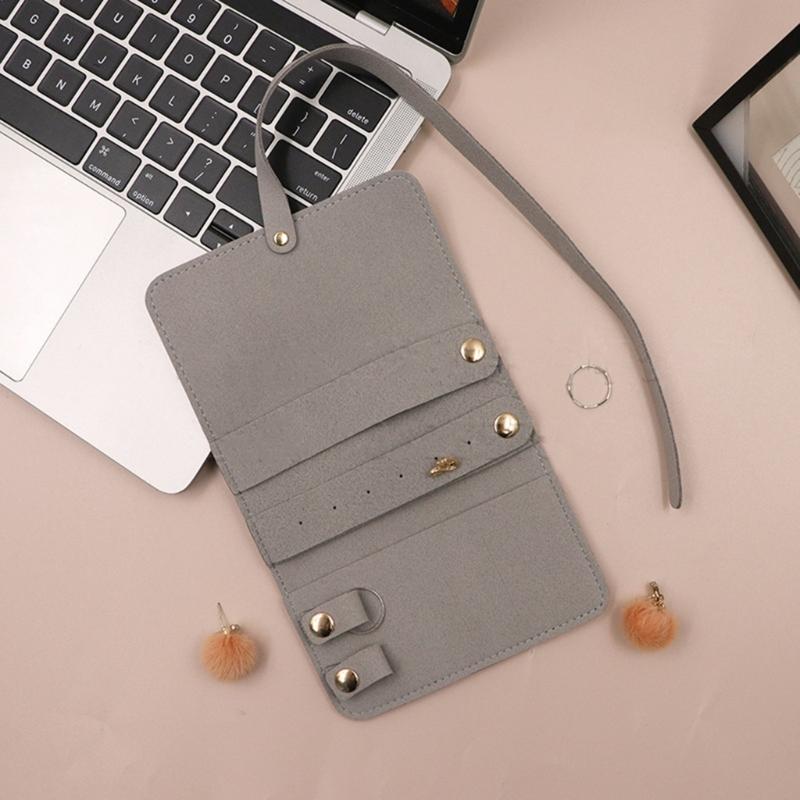 Verpackungsbeutel Reisetasche Aufbewahrungstasche Elegante Schmuckverpackungstasche Schmuckrollen Tasche Schmuck-Display-Tasche für Schmuck