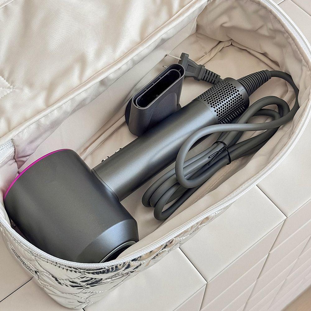 Large Capacity Curling Iron Carrying Case Travel Hair Tool Organizer  Universal Use