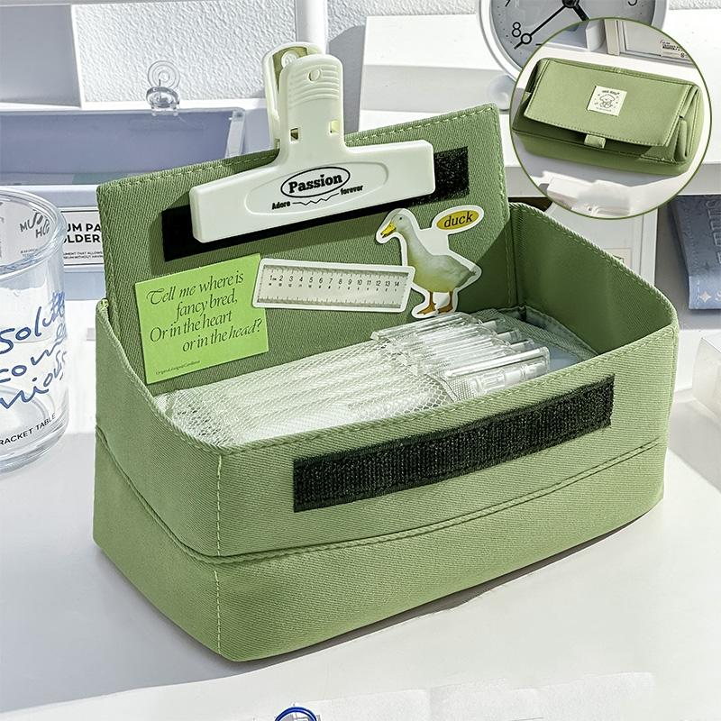 

Большой открытый пенал пенал мультяшная собака держатель канцелярских принадлежностей сумка для хранения для школы