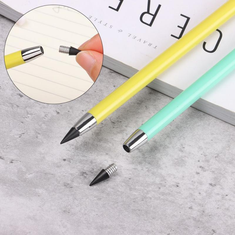 New Infinity Pencil Inkless Forever Pencil Reusable Everlasting Pencil for Writing Drawing Stationery Office Student School Gift