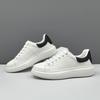 Boys' First-Layer Cowhide White Board Shoes Men'S Trendy Shoes Leather Little White Shoes Versatile European Station Men'S Shoes Casual Shoes Men