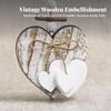 Wooden Wall-Heart Decor Warm for Event Displays