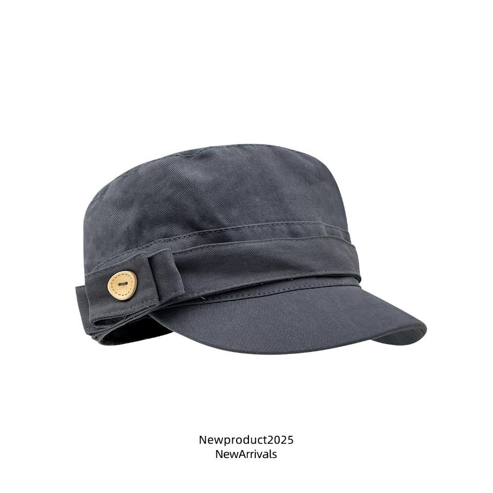 Cotton Flat Cap Cloth Retro Painter Hat Casual Equestrian Hat  Travel