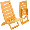 Tirreno Yellow Beach Chair