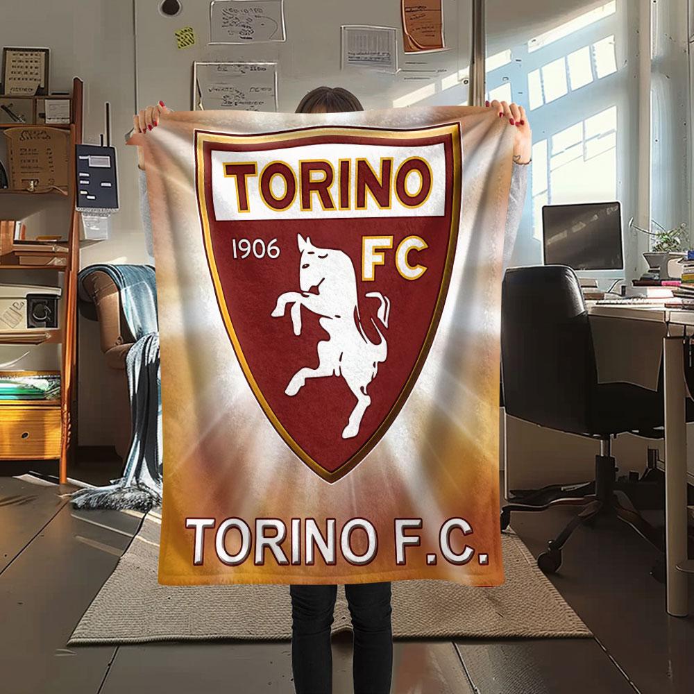 Torino F.C FlAannel Blanket, High quality Comfortable for All Seasons, Home Decor, Warmth and Comfort