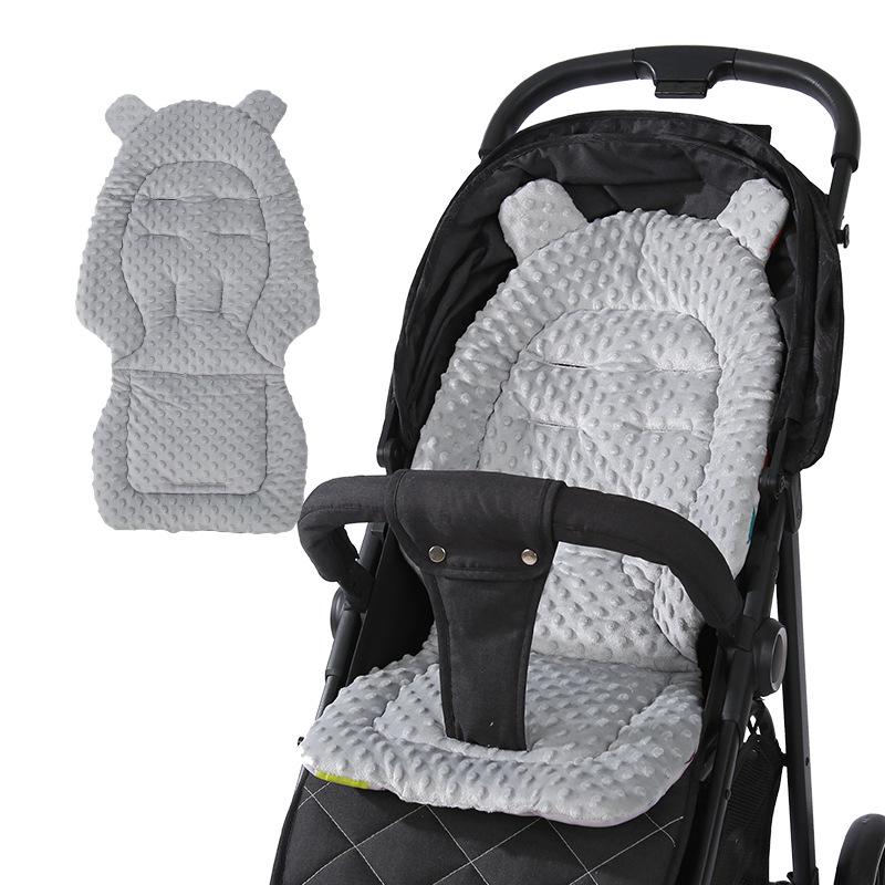 Universal Cotton Cushion Pad for Baby Strollers and High Chairs - Thickened, Four Seasons Use (Autumn/Winter Backrest, Umbrella Stroller).