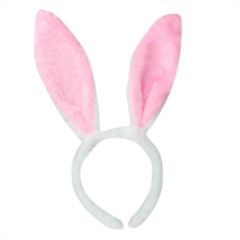 Cute Ears Headband Soft Plush Rabbit Hair Band Children Christmas Halloween Party Accessories