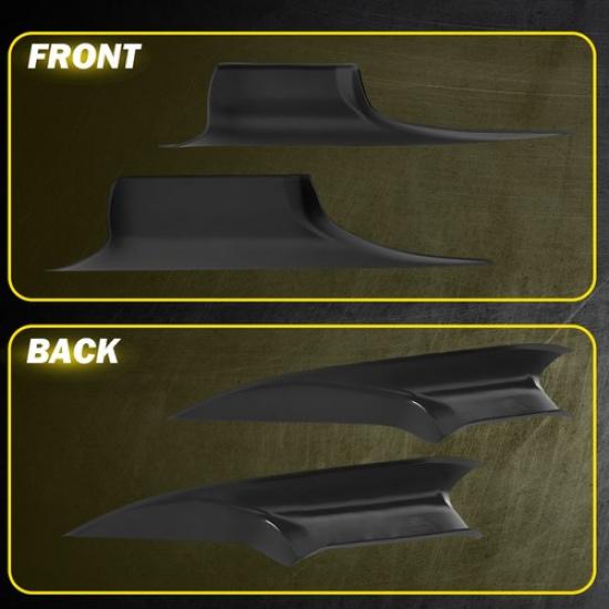 4Pcs Door Interior Inner Handle Pull Carrier Cover For BMW 7 F01 F02 2008-2015