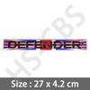Logo Lettere Auto Defender in Alluminio 3D Adesivi Decorativi Parafango Auto Portiera Emblema Bagagliaio Posteriore Badge Portellone Accessori Styling