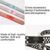 Sequins Waist Belt with Diamond Pin Buckle Adult Personality PU Waist Belts for Adult Costume Pants Adjustable Length