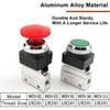 1pcs Pneumatic Manual Valve Two Ports Mechanical Valve Directional Valve Pneumatic Control Valve MOV-01 MOV-02 MOV-03 MOV-03A(MOV-01)