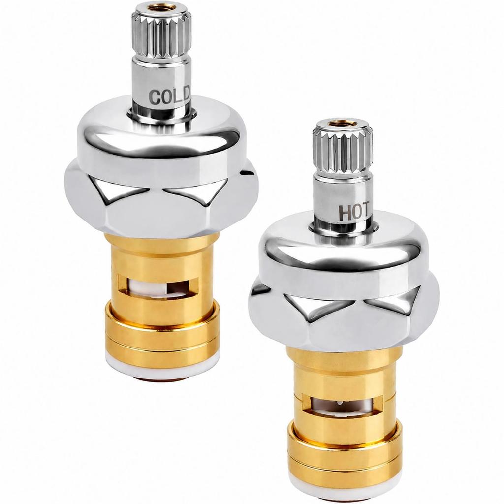 2 Pieces Cold and Faucet Port Repair Kit High Compatibility Classic
