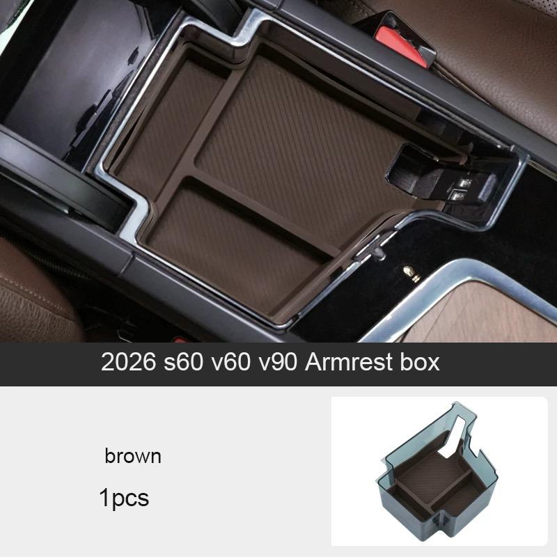 Neu 2026 Für Volvo xc90 xc60 s90 v90 s60 v60 Armlehnenbox Aufbewahrungsbox Aufbewahrungsbox Automobilzubehör