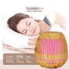 500ml Wood Grain Aromatherapy Diffuser & USB Humidifier - Large Capacity, Retro Design
