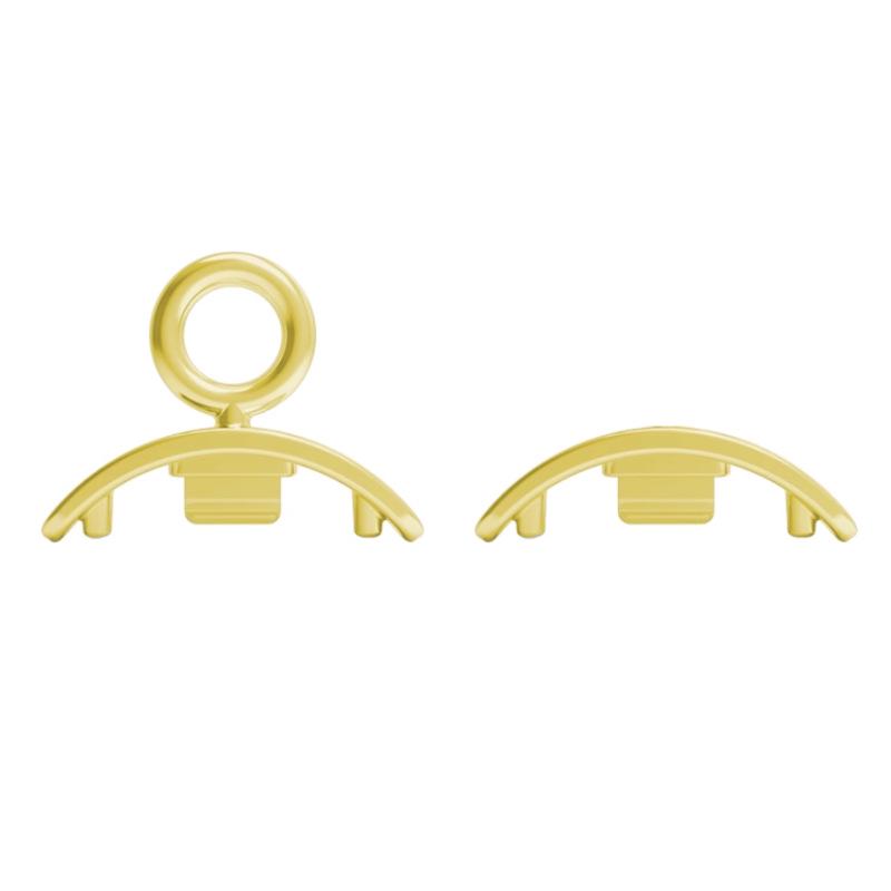 Náhrdelník přívěsek Xiaomi Mi Band 10, kompatibilní s Mi Band 9 & 8, korálkový náramek s pružinovými tyčinkami, konektor řemínku.