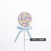 Simulation Cotton Lollipop Fake Candy Model Sweet Shop Window Display Props Children's Photography Ornaments Wedding Scene Decor