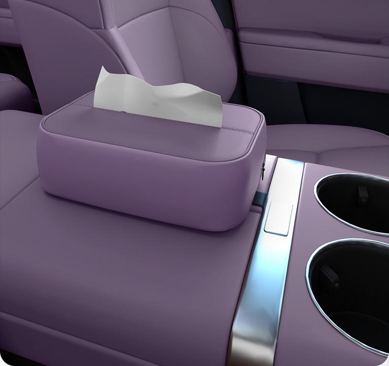 Car Tissue Box for Kaiyuan A06: 26 Styles for Armrest & Seat Back Placement