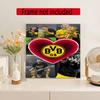 Borussia Dortmund 5D Diy Diamond Painting Round Diamond Diy Frameless Holiday Artwork Suitable For Home Office Wall Decoration