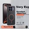 NEYAA Redmi K90 Pro Max Case Full Coverage Shockproof Matte Magnetic Ultra-Thin Anti-Fingerprint Simple Unisex Graphite Black