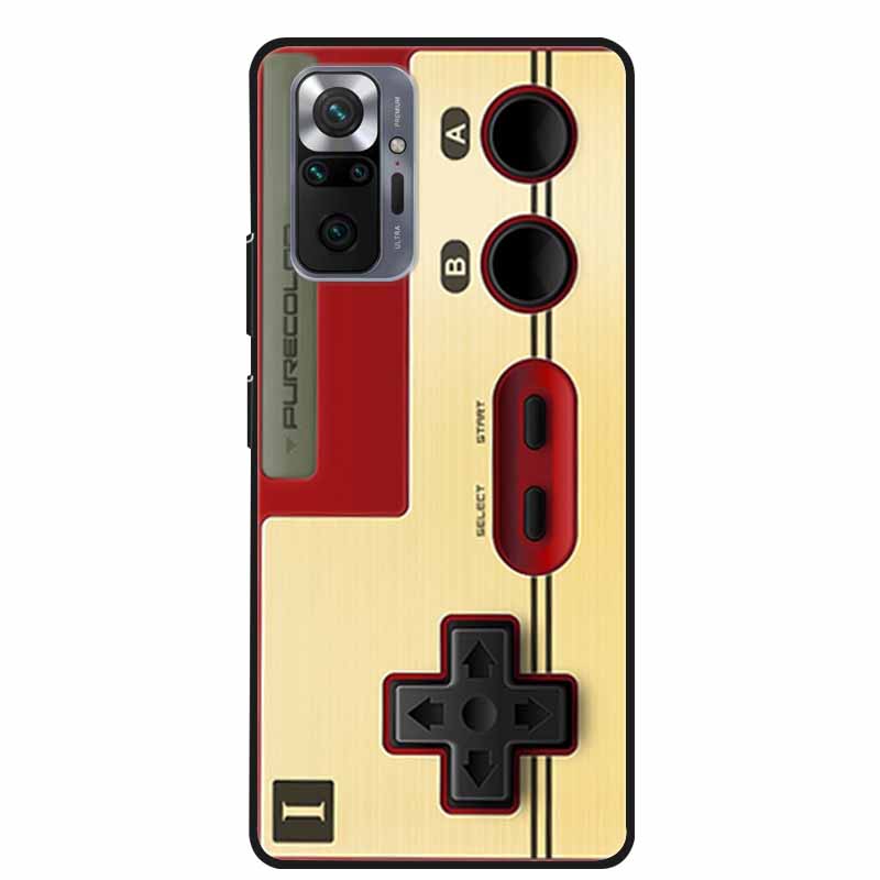 Per Xiaomi Redmi Note 10 Pro Custodia Moda Morbido Silicone Cover per Telefono per Redmi Note10 Pro Max Coque M2101K6G Paraurti Cool Funda