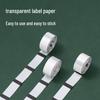 Deli QH13 Transparent Thermal Label Paper
