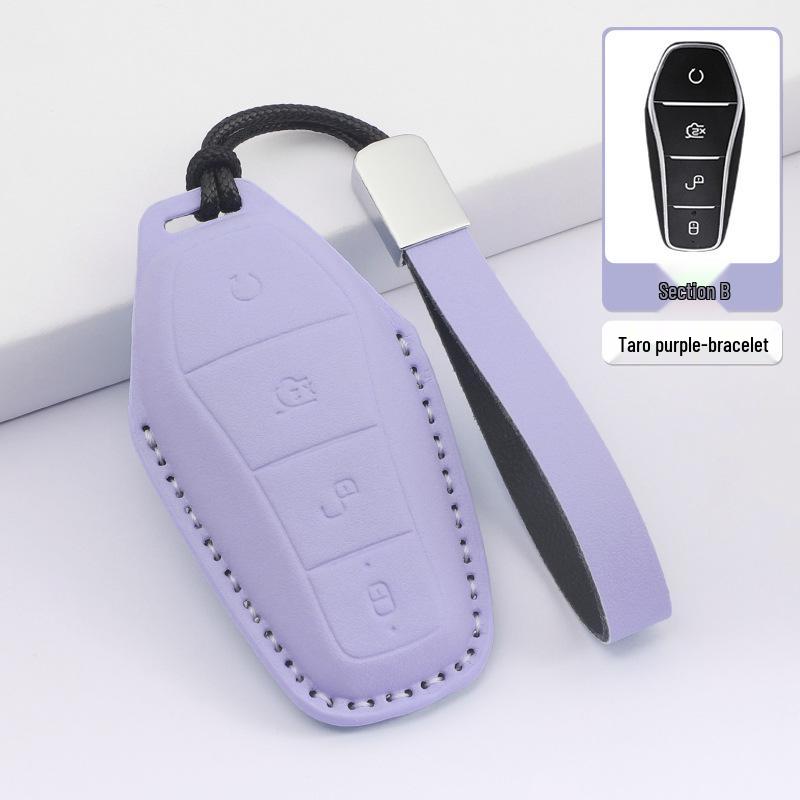 Compatible Key Case for BYD Models: Han, Qin Plus DMI, Song Pro, Tang L, Yuan 05, Seagull, Seal 06, Dolphin