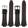 Cinturini per Orologi in Vera Pelle compatibili con Seiko sportura SNL029P2 SNL021P1 SNA595P2 SNL017P1 Cinturino 15X27MM Braccialetto