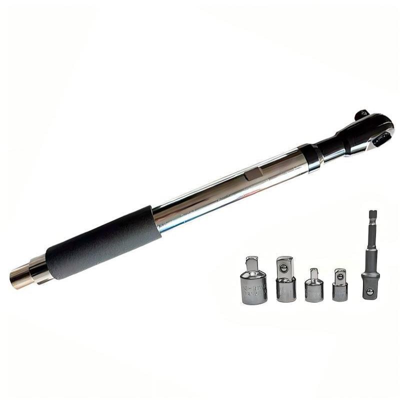 Manual Pneumatic Extended Ratchet Wrench Wide Compatibility Anti-Slip Handle Socket Adapters for Household Maintenance